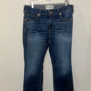 Ariat Women's Dark Blue Boot Cut Jeans